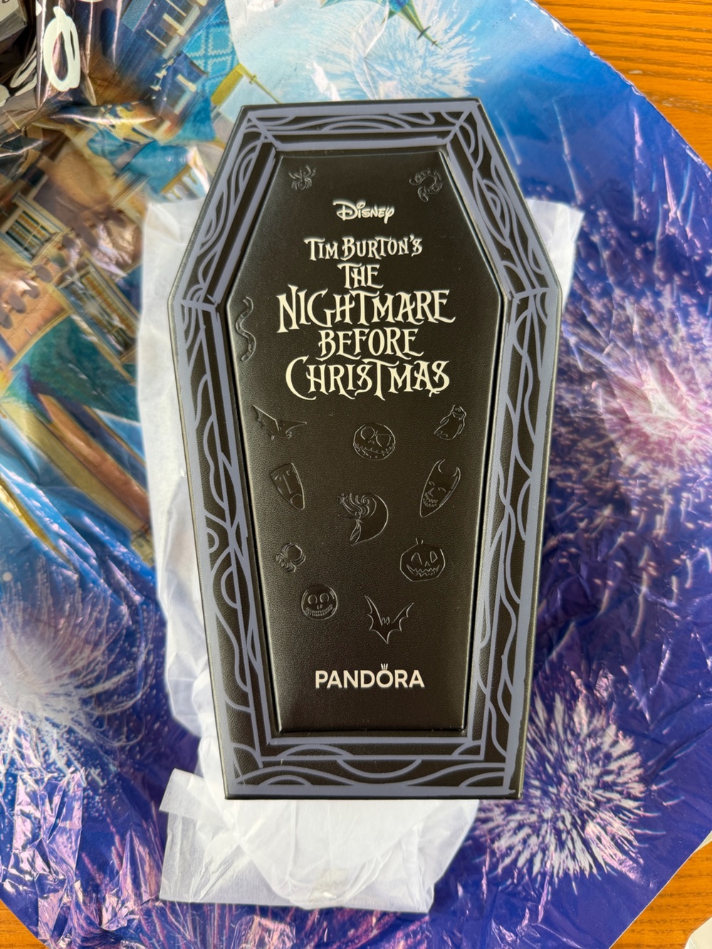 NEW Pandora Nightmare Before Christmas Jewelry Box